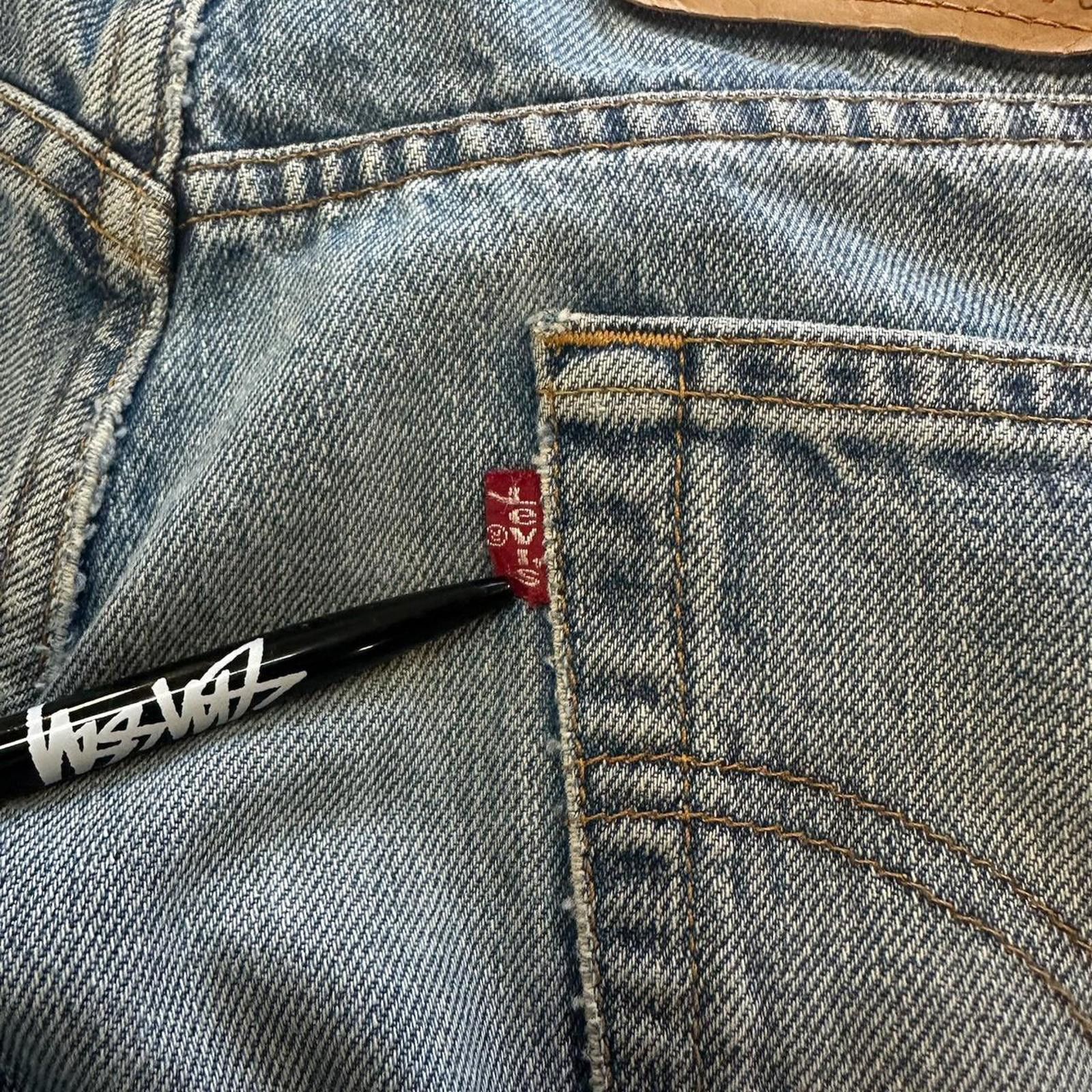 Levi's Levi's Men's Blue Jeans Size US 30 / EU 46 - 5 Thumbnail