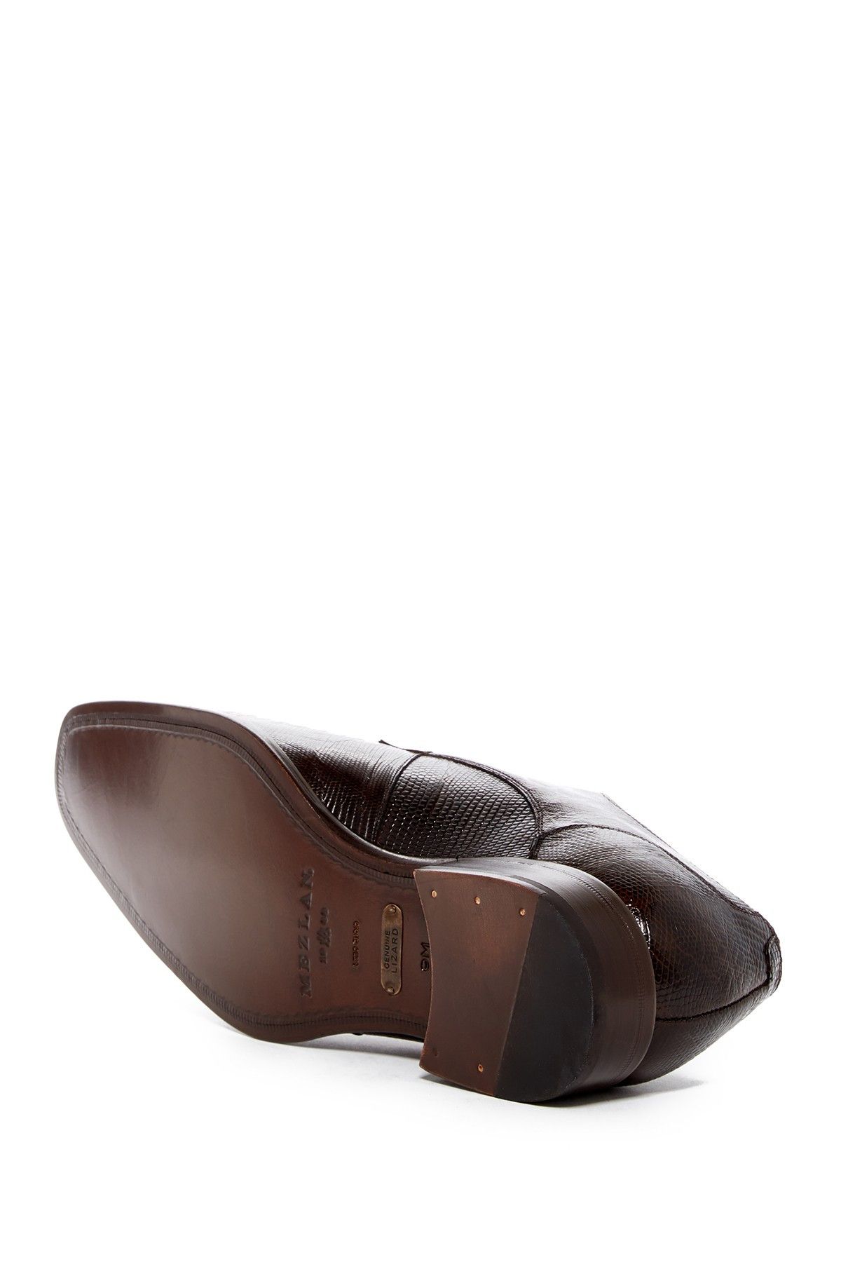 Mezlan Mezlan Valdes Genuine Lizard Cap Toe Derby Shoes Size 11M Grailed