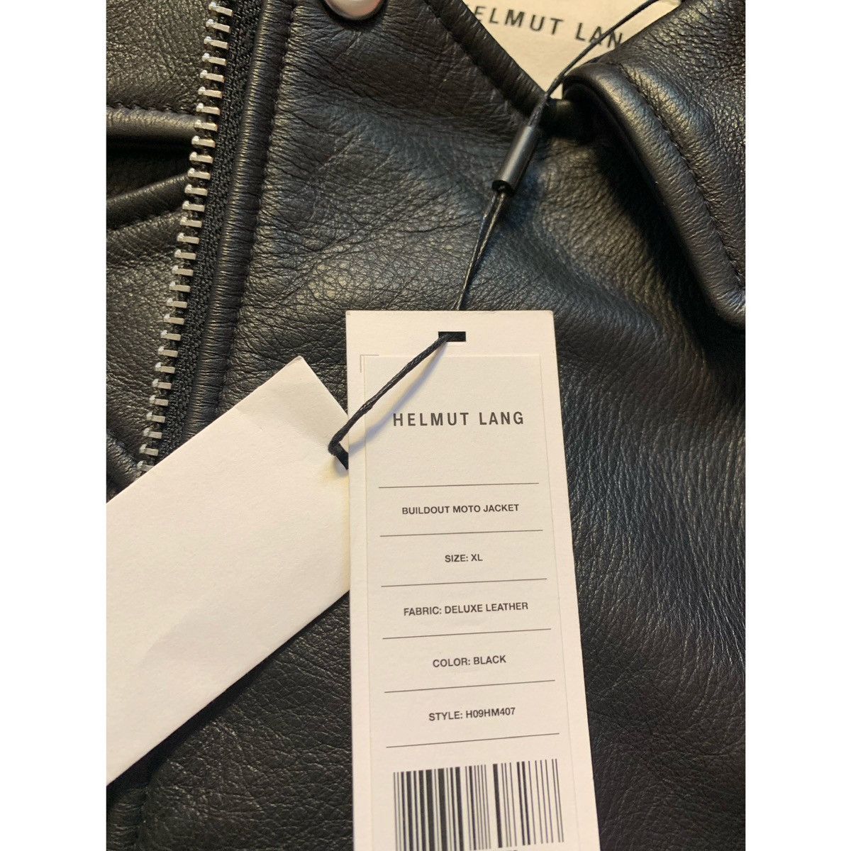 Helmut Lang HELMUT LANG BUILD OUT MOTORCYCLE LEATHER JACKET Size US XL / EU 56 / 4 - 13 Thumbnail