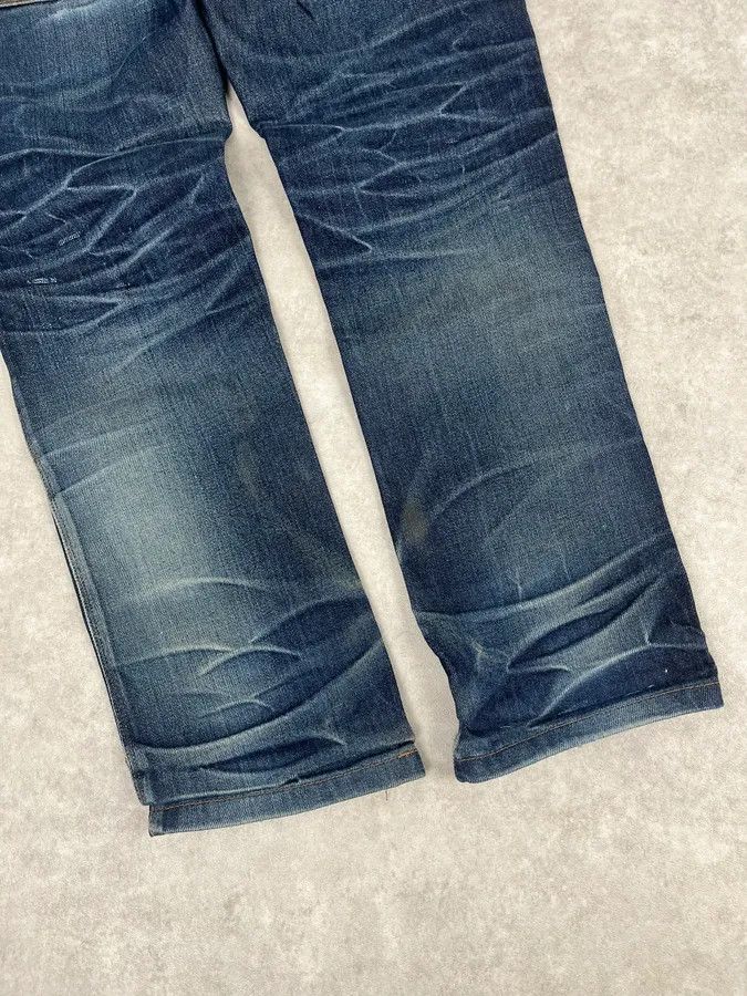 Acne Studios Acne Studios Navy Faded Rebel Denim Jeans Size US 32 / EU 48 - 9 Thumbnail