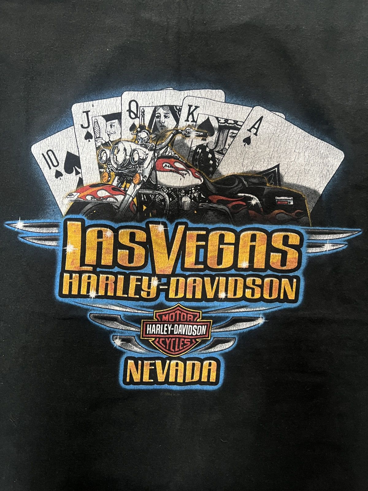 Harley Davidson VINTAGE HARLEY DAVIDSON LAS VEGAS TEE SHIRT 2004 SIZE XL Size US XXL / EU 58 / 5 - 6 Thumbnail