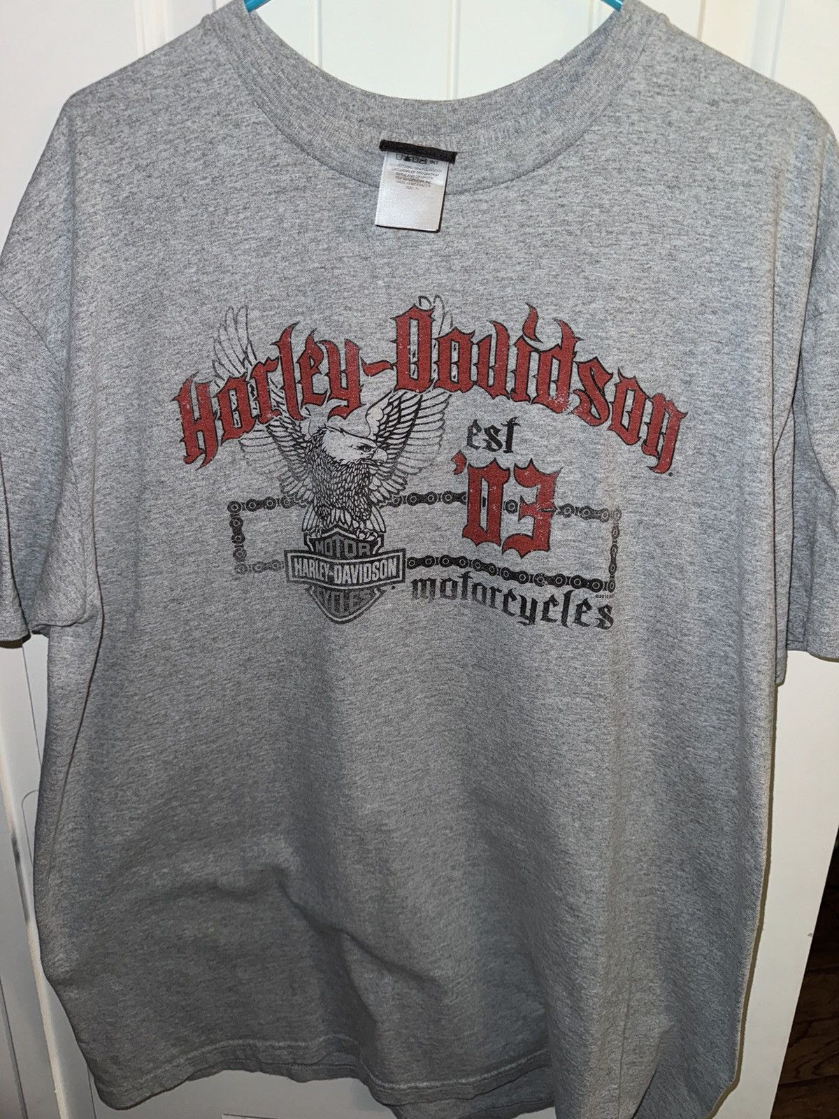 Harley Davidson × Vintage harley davidson OLD GLORY Size US XL / EU 56 / 4 - 1 Thumbnail