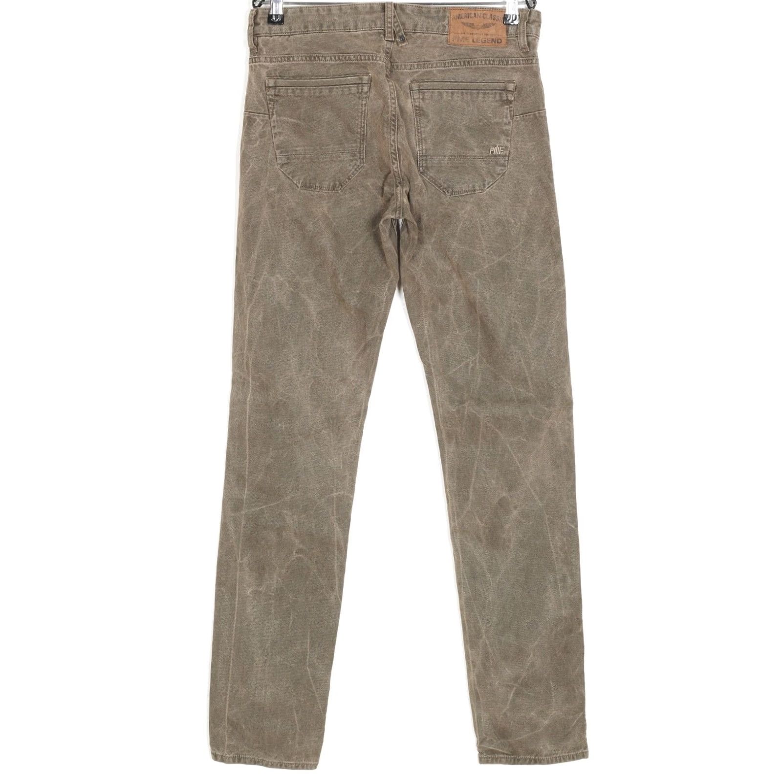Vintage PME LEGEND NIGHTFLIGHT Pants Trousers Men 31/34 Olive 5-Pocket Denim Casual Straight Size US 31 - 2 Thumbnail