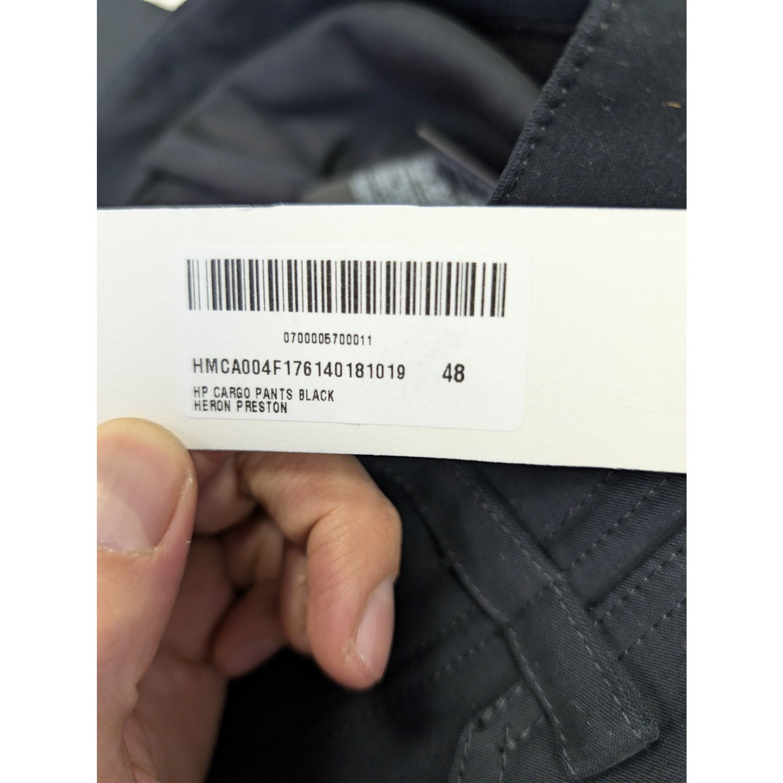 Heron Preston o1rshd1 HP Cargo Pants in Black Size US 32 / EU 48 - 20 Thumbnail