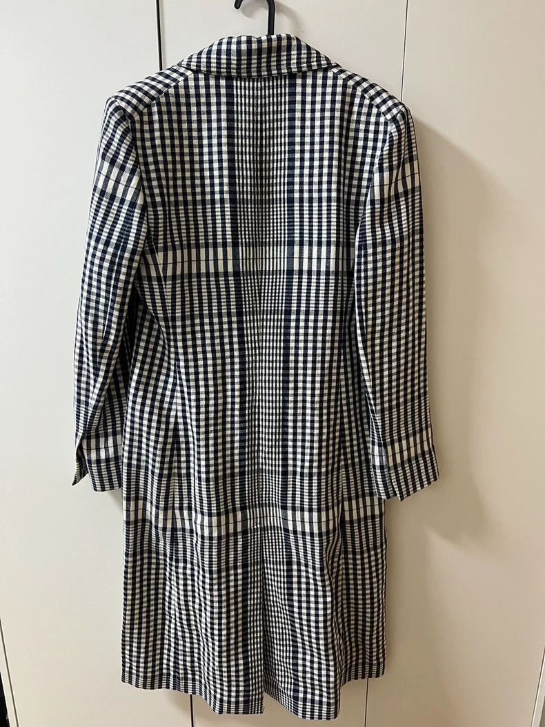 Loewe LOEWE Plaid linen coat Size XS / US 0-2 / IT 36-38 - 5 Thumbnail