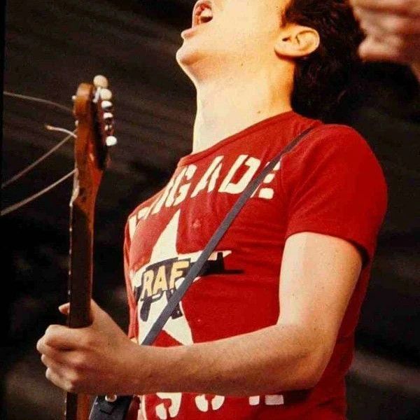 Brigade Vtg BRIGADE ROSSE RAF BY JOE STRUMMER THE CLASH Cropped Tee Size US S / EU 44-46 / 1 - 4 Thumbnail