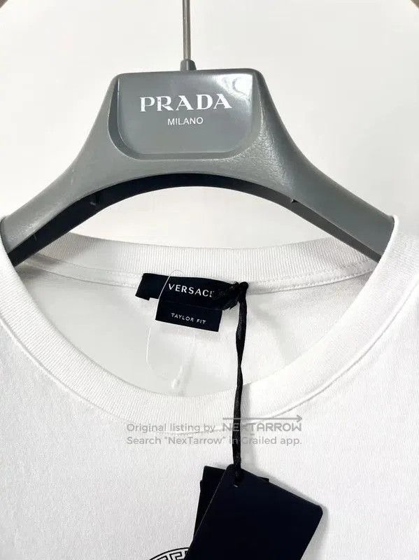 Versace Versace Men's Summer White Cotton T-Shirt . Size US XXL / EU 58 / 5 - 2 Thumbnail