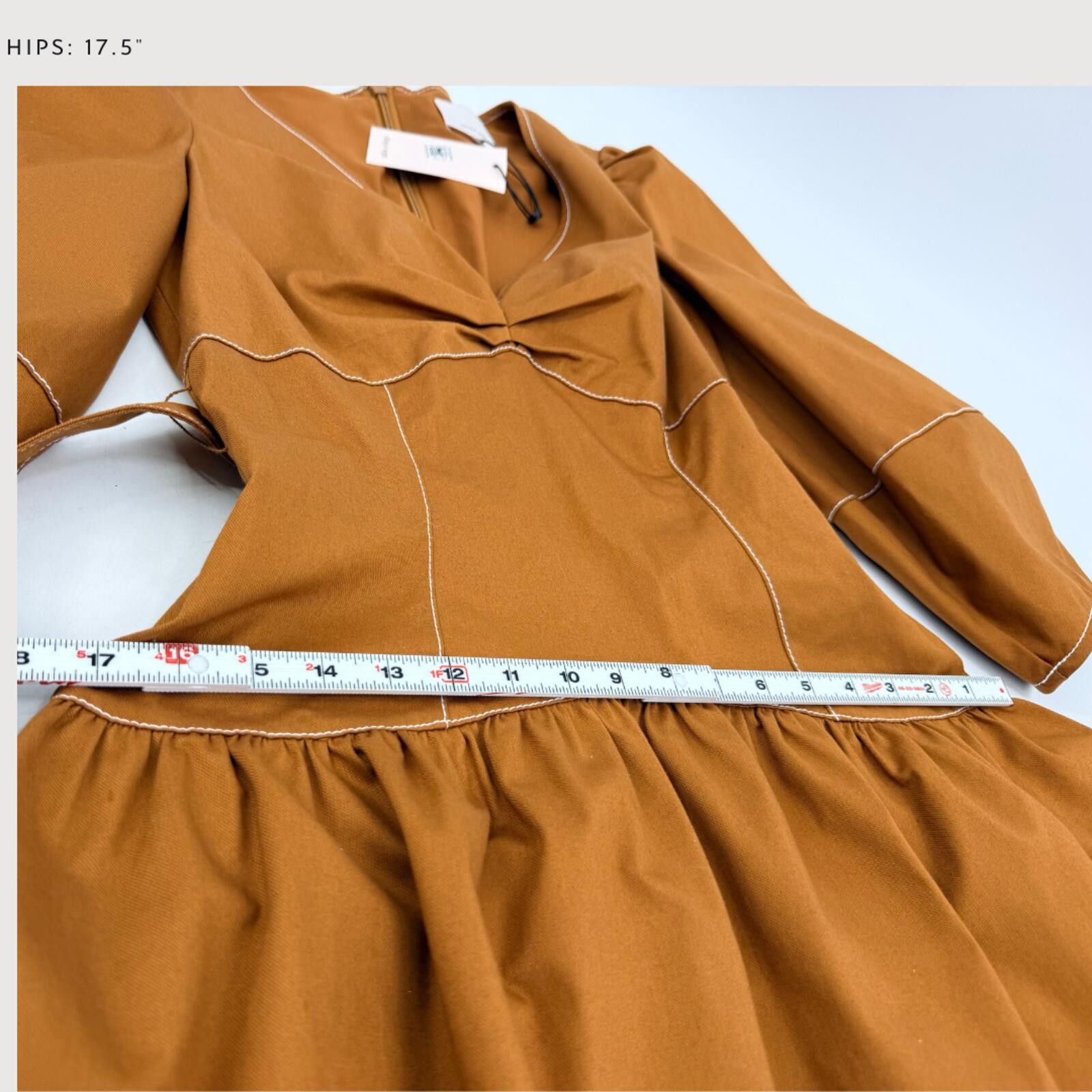 Other Cinq à Sept Siene Belted Mini Dress Camel 4 NWT Size S / US 4 / IT 40 - 9 Thumbnail