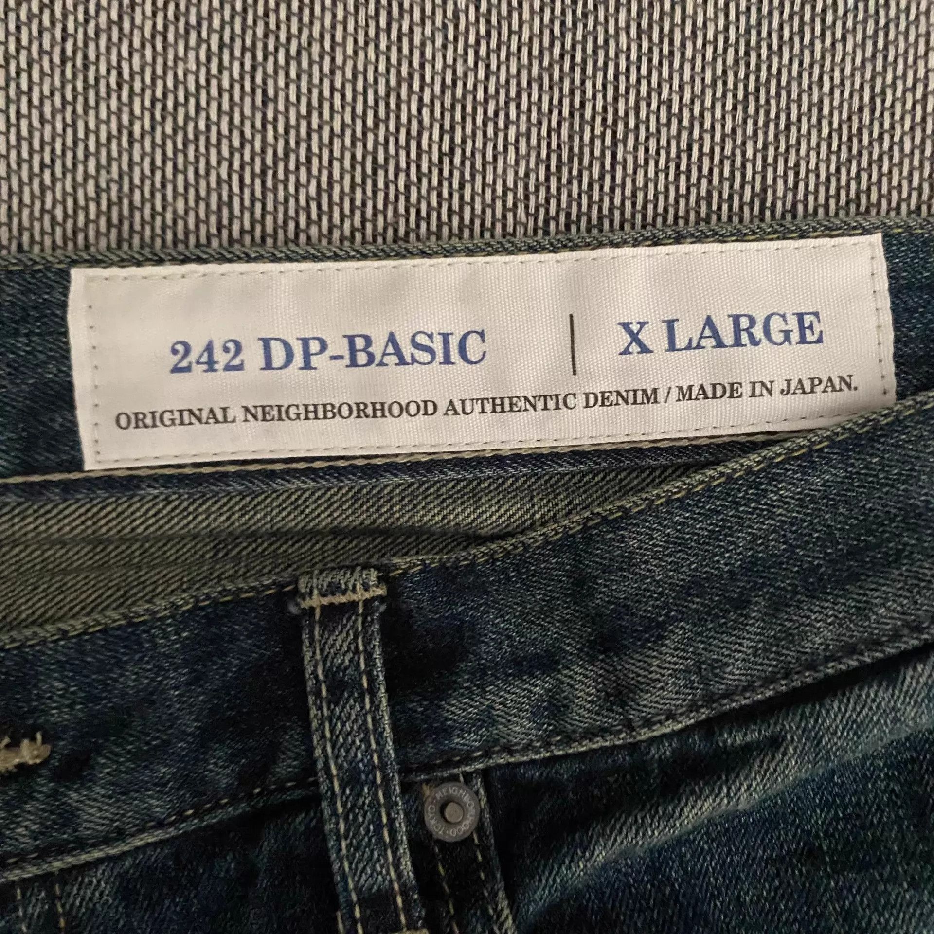Neighborhood Neighborhood 24AW Dp-Basic Wash Denim Jeans XL Size US 36 / EU 52 - 6 Thumbnail