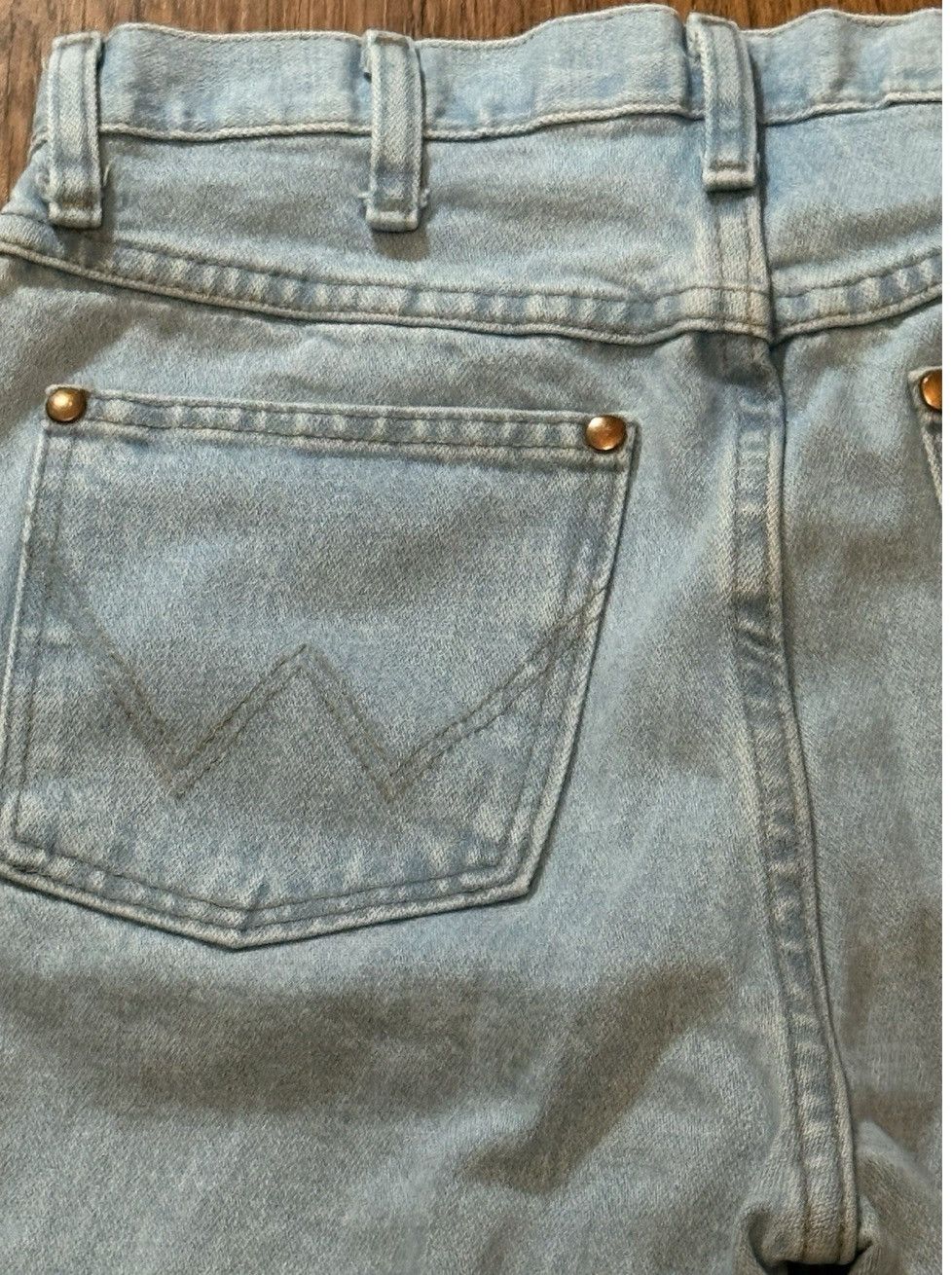 Wrangler Wrangler 10MWZGH Women's High Rise Straight Leg Jeans 11x34 Size 32" / US 10 / IT 46 - 5 Thumbnail