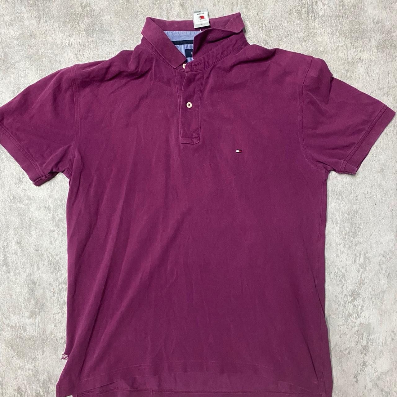 Tommy Hilfiger Purple Tommy Hilfiger polo shirt #poloshirt Size US XXL / EU 58 / 5 - 1 Thumbnail