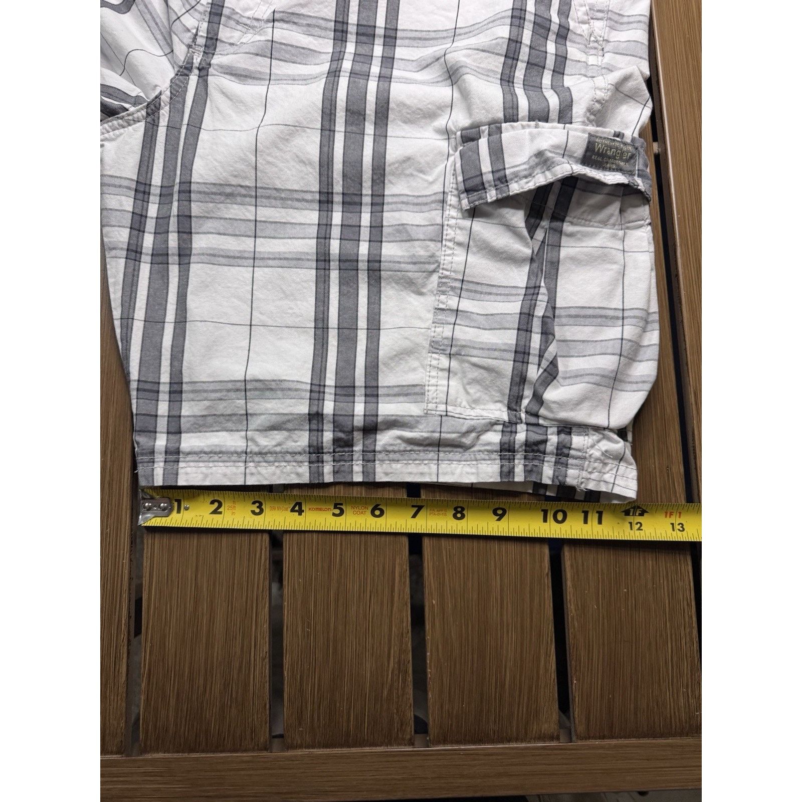 Wrangler Wrangler Mens 36 Plaid Baggy Shorts Y2k Vintage Skater Retro Size US 36 / EU 52 - 6 Thumbnail