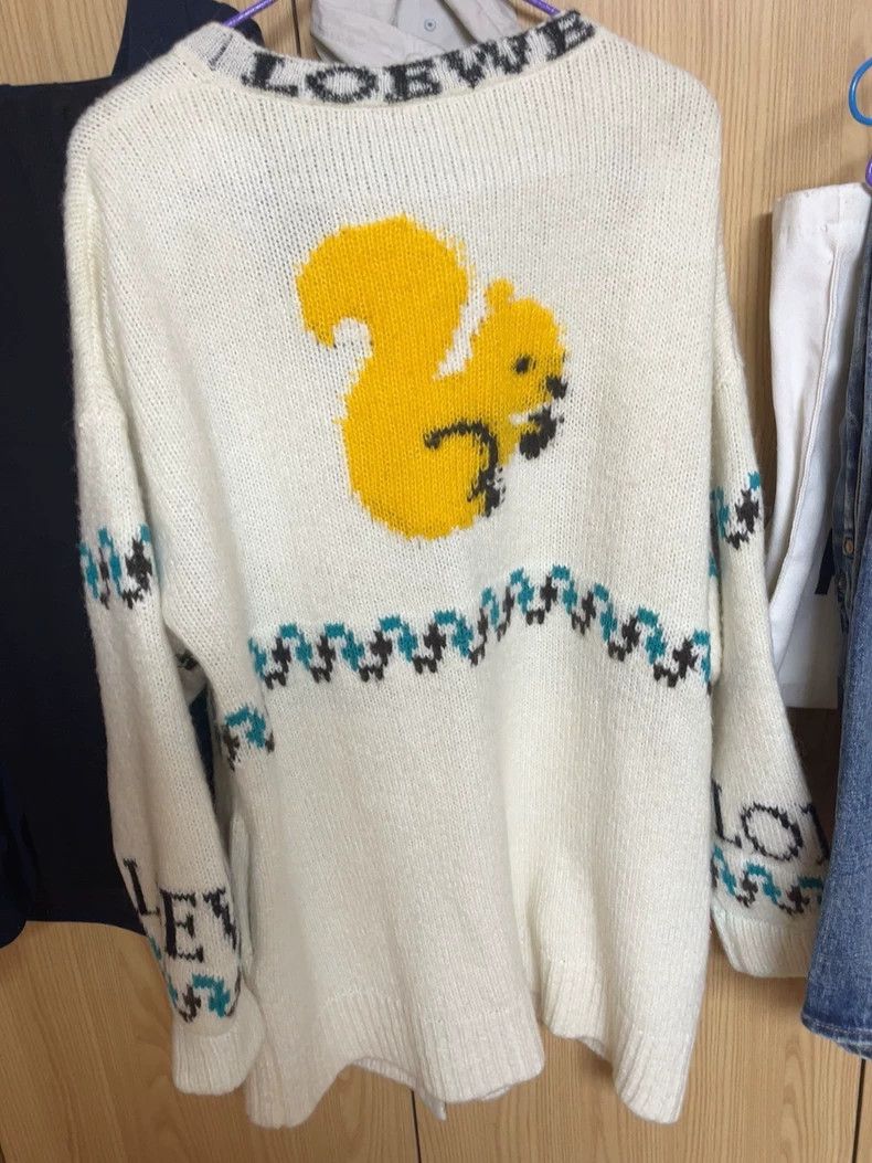 Loewe LOEWE woollen sweater Size XXS / US 00 / IT 34 - 4 Thumbnail