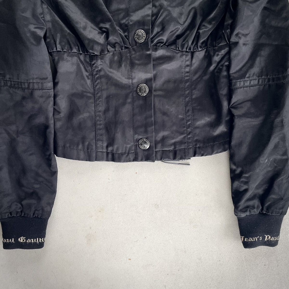 Jean Paul Gaultier Nylon Corset Jacket Size M / US 6-8 / IT 42-44 - 4 Thumbnail