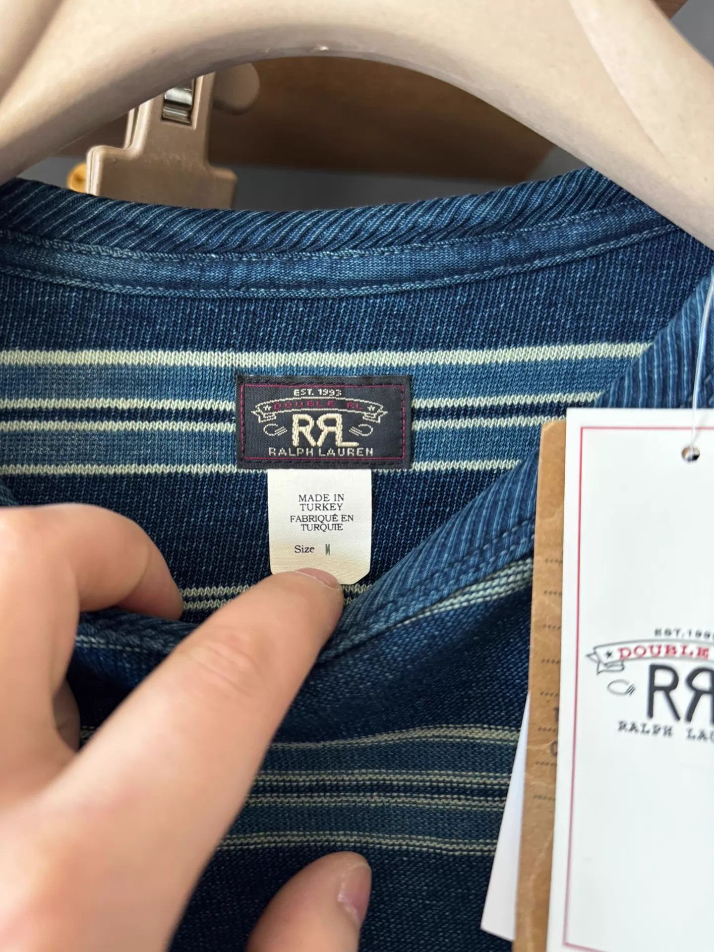 RRL Ralph Lauren RRL 25 New Short-Sleeve M Size US M / EU 48-50 / 2 - 2 Thumbnail