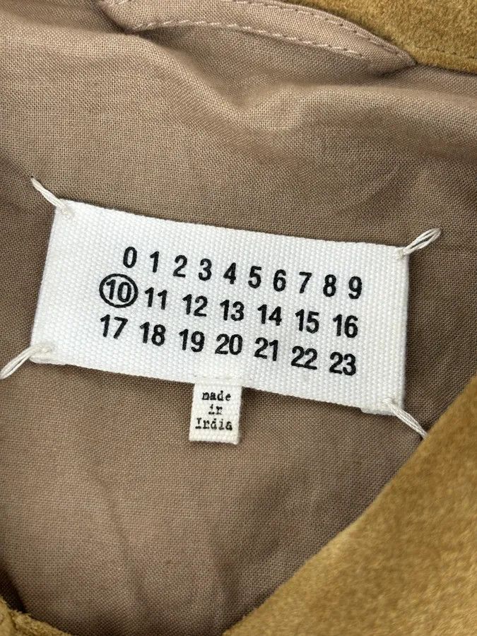 Maison Margiela SS2020 Maison Margiela Beige Suede Trucker Jacket Size US L / EU 52-54 / 3 - 11 Thumbnail