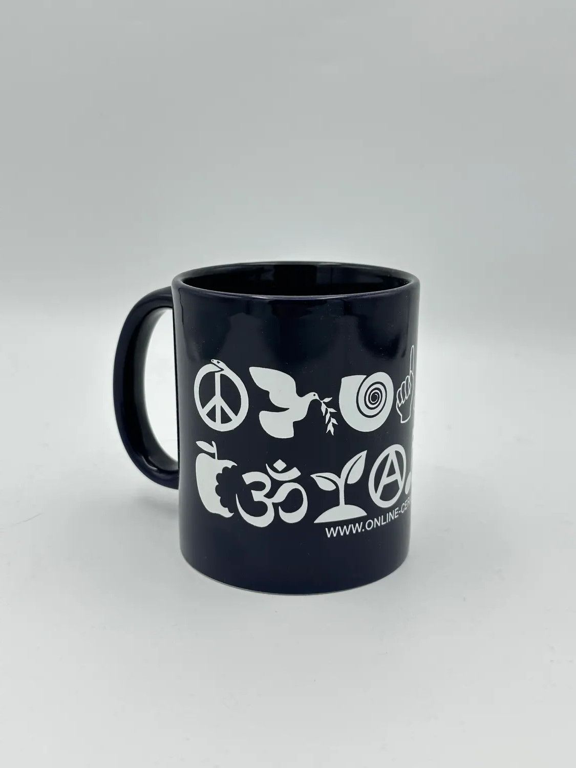 Online Ceramics Online Ceramics Coexist Bumper Sticker Mug Size ONE SIZE - 2 Thumbnail