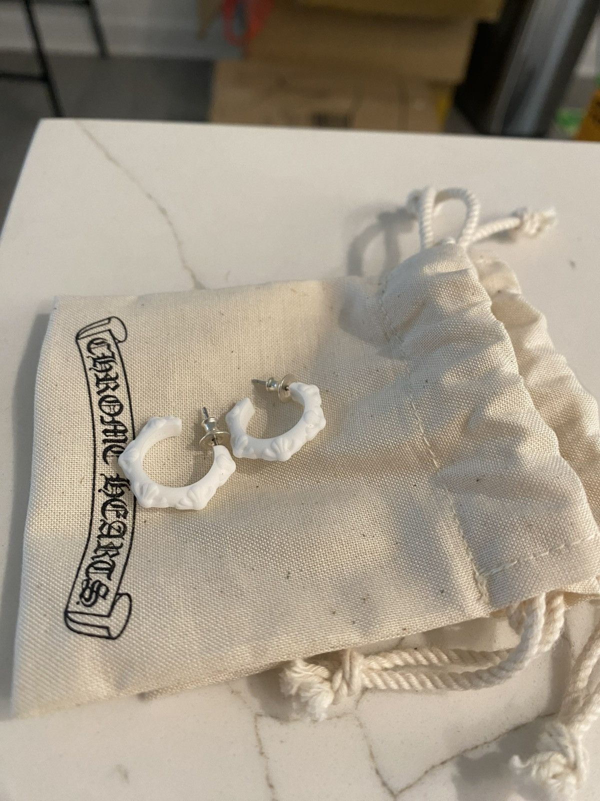 Chrome Hearts Chrome hearts silicone earring pair Size ONE SIZE - 4 Thumbnail