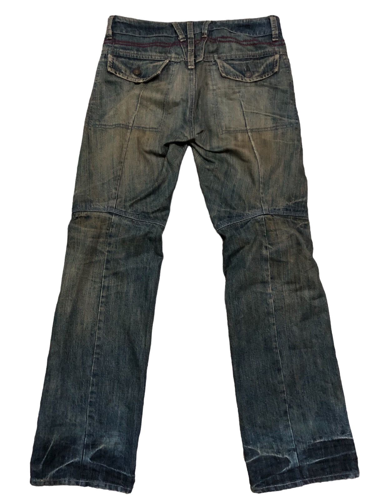 Japanese Brand Albe Rusty Mud Max denim pants Size US 30 / EU 46 - 2 Thumbnail