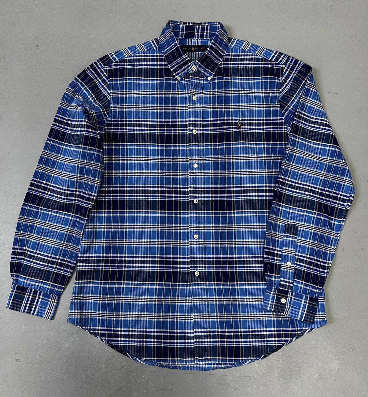 Flannel × Polo Ralph Lauren Polo Ralph Lauren Flannel Plaid Shirt men’s Size US L / EU 52-54 / 3 - 1 Thumbnail