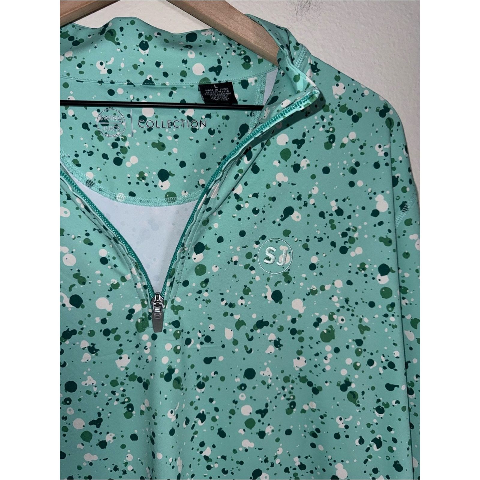 Other SWING JUICE Collection Quarter Zip Golf Performance Shirt L Size US L / EU 52-54 / 3 - 3 Thumbnail