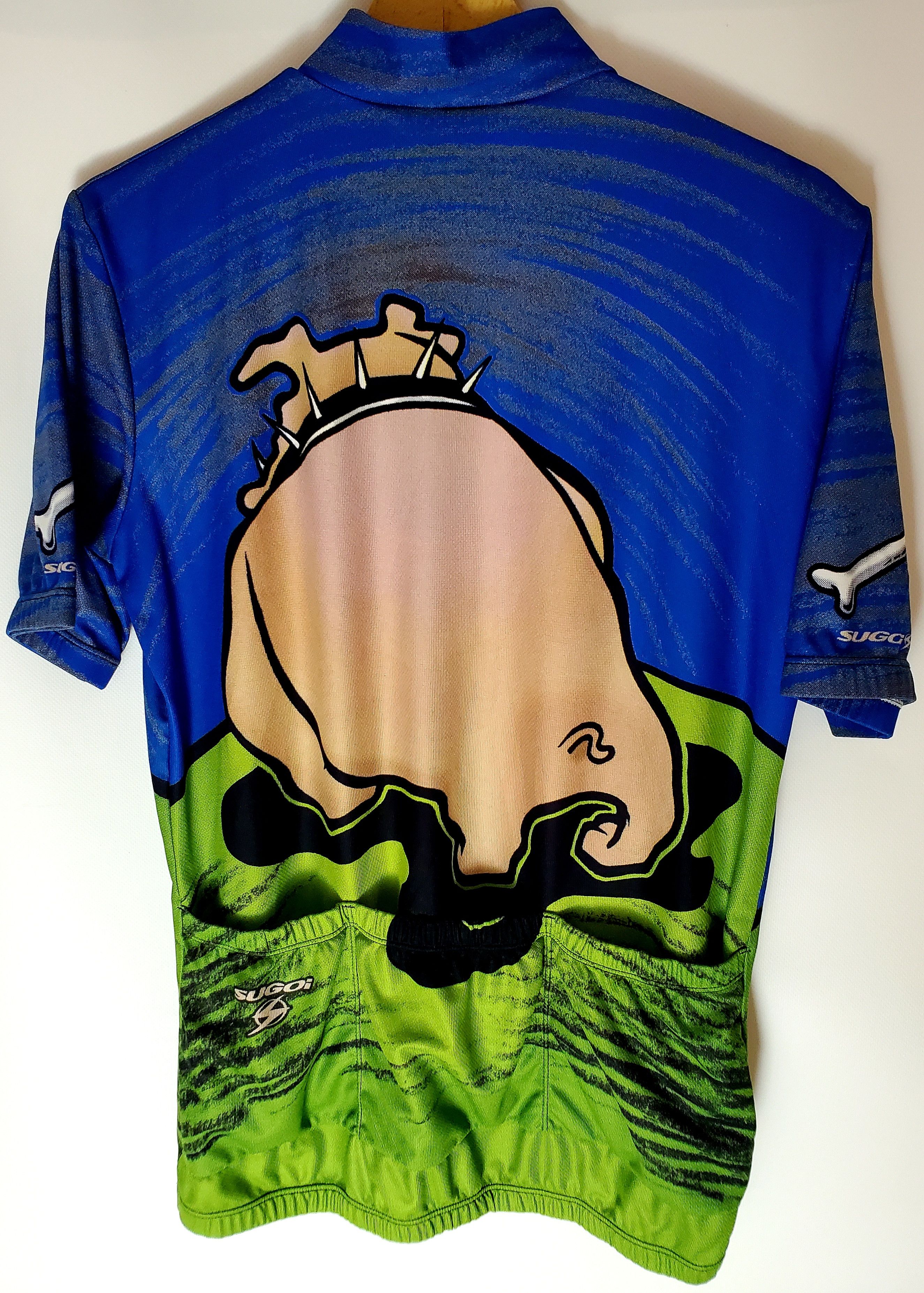 Other Sugoi Cycling Jersey Bulldog All Over Print Short Sleeve L Size US L / EU 52-54 / 3 - 4 Thumbnail