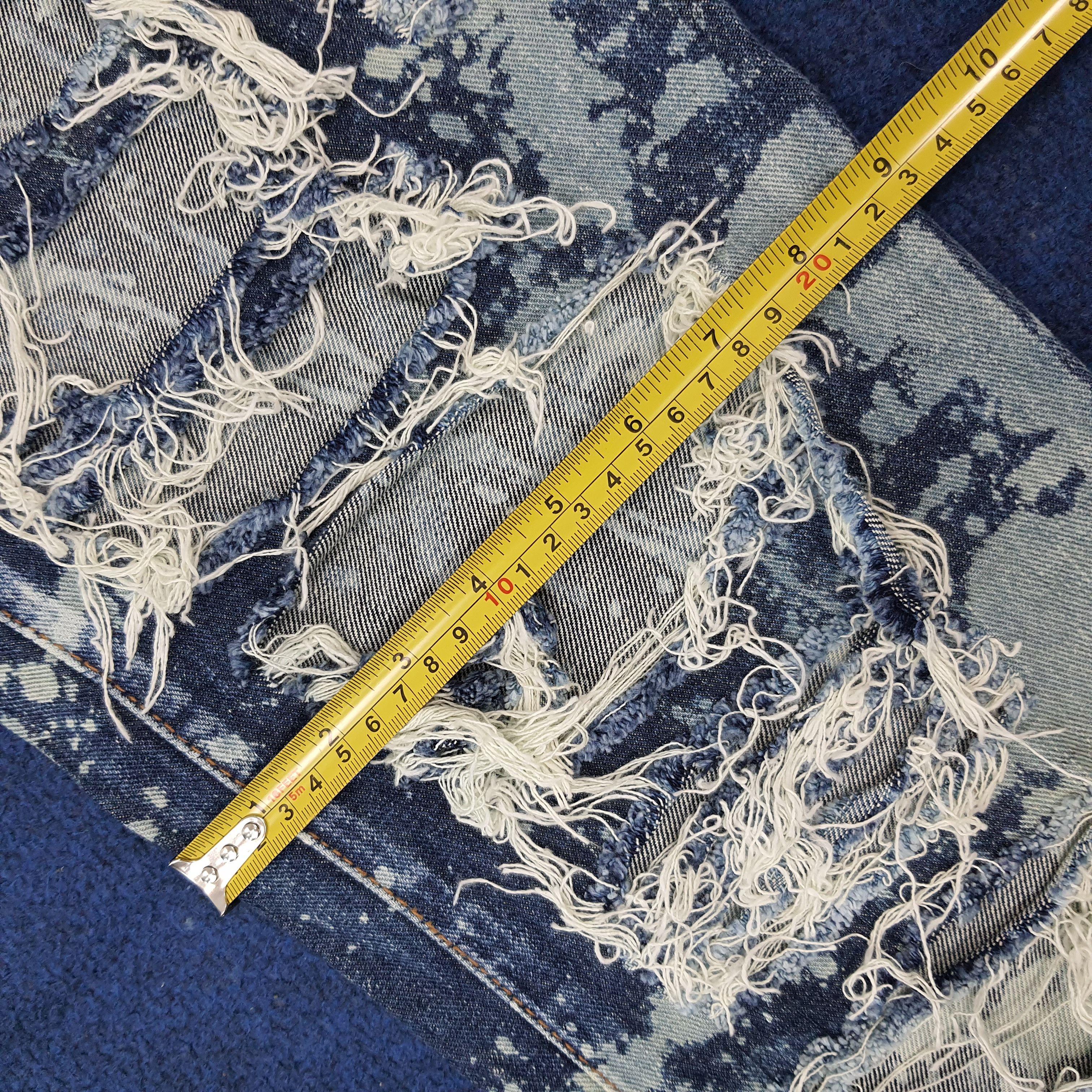 Vintage Vintage D/EX Denim Exchange Distressed Paint Jeans C272N2 Size US 33 - 16 Thumbnail