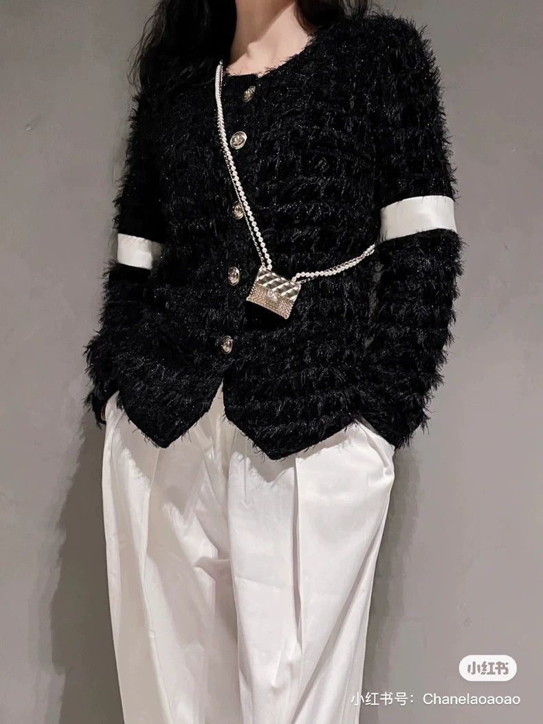 Chanel Chanel Equestrian series black tassel three-dimensional pl Size XXS / US 00 / IT 34 - 7 Thumbnail