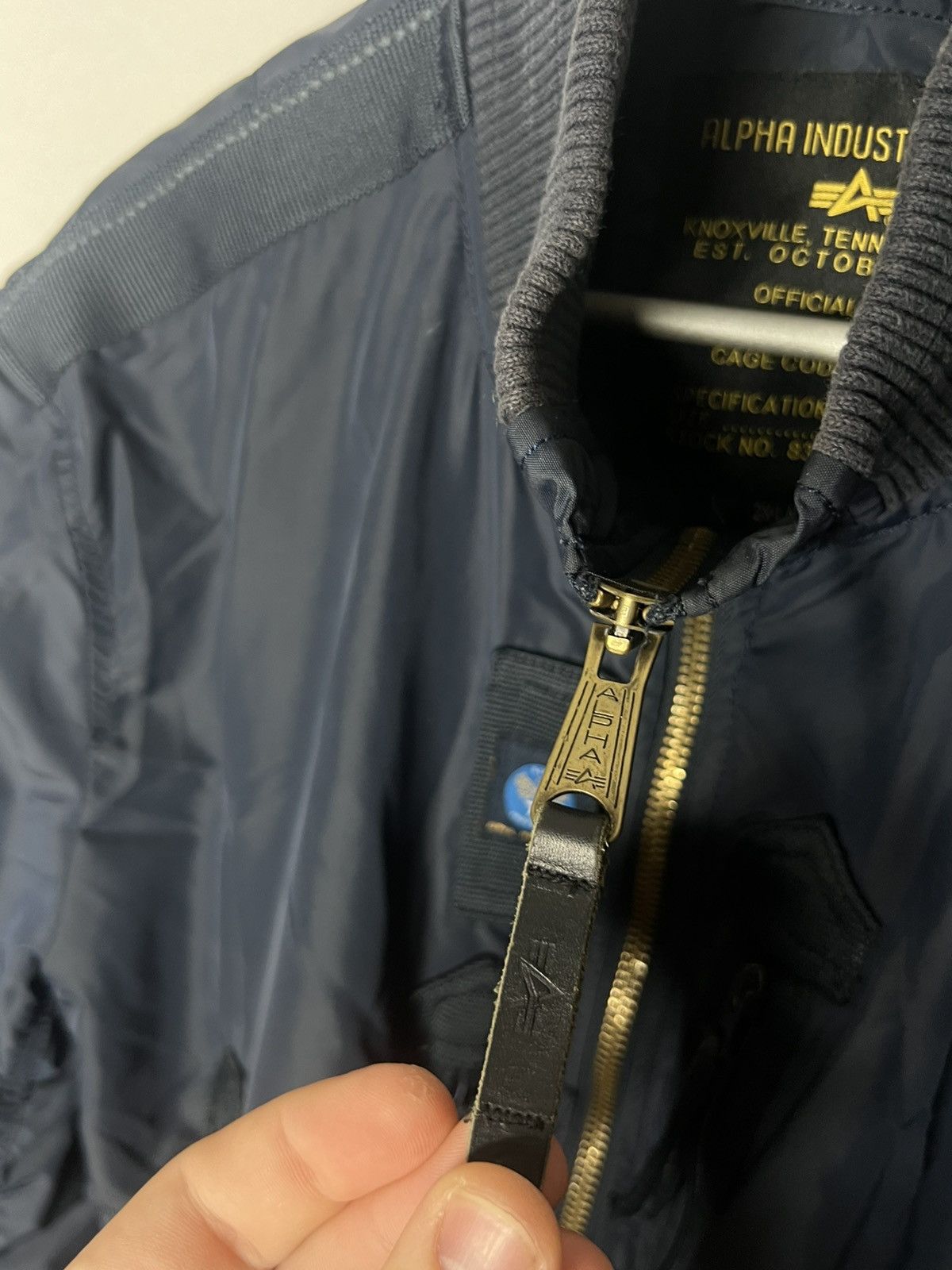 Alpha Industries ✈️ Vintage Alpha Industries MA-1 Flyer Bomber Jacket✈️ Size US XXL / EU 58 / 5 - 17 Thumbnail