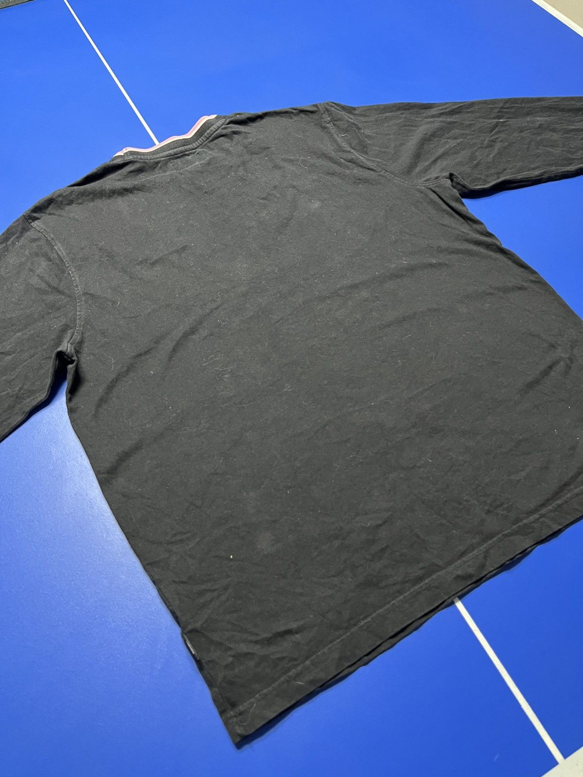 Stussy Stussy Long Sleeve Ribbed Crewneck Sweatshirt Black Men’s Size US L / EU 52-54 / 3 - 12 Thumbnail