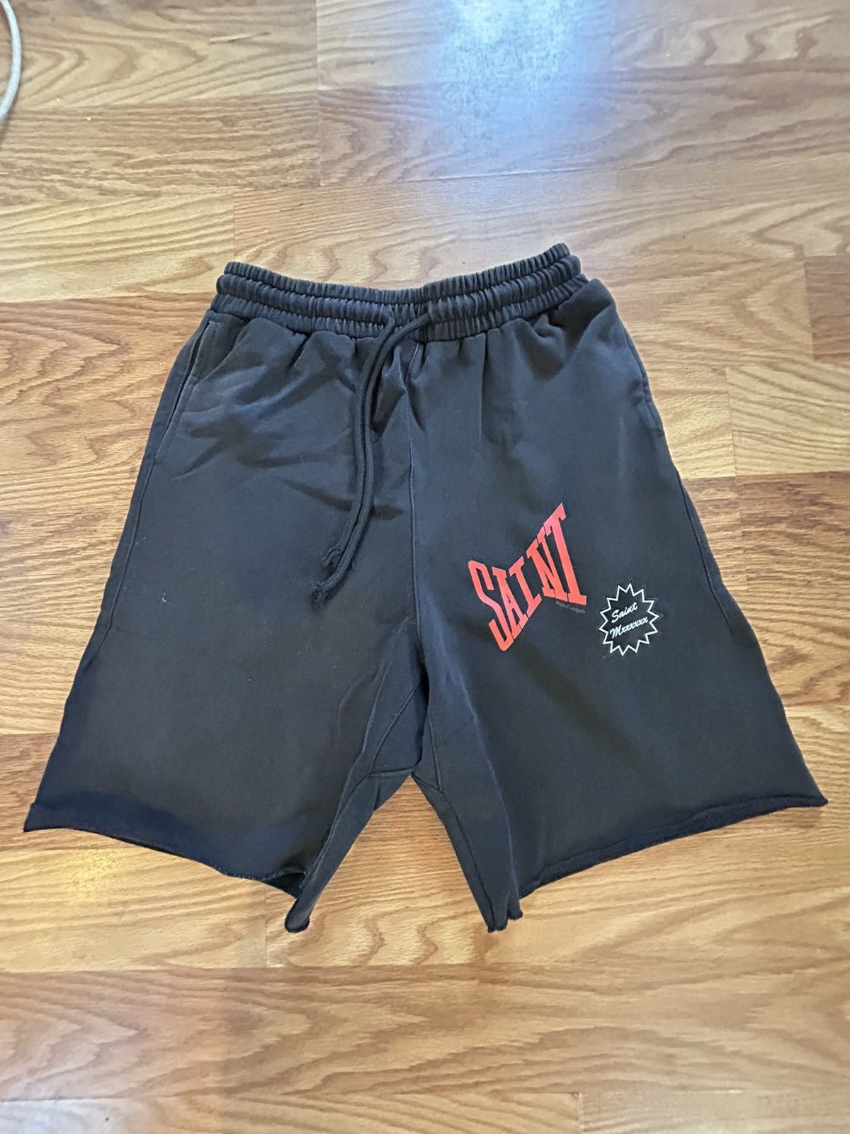 Saint Michael × Vlone Saint Michael Vlone sweat shorts L | Grailed