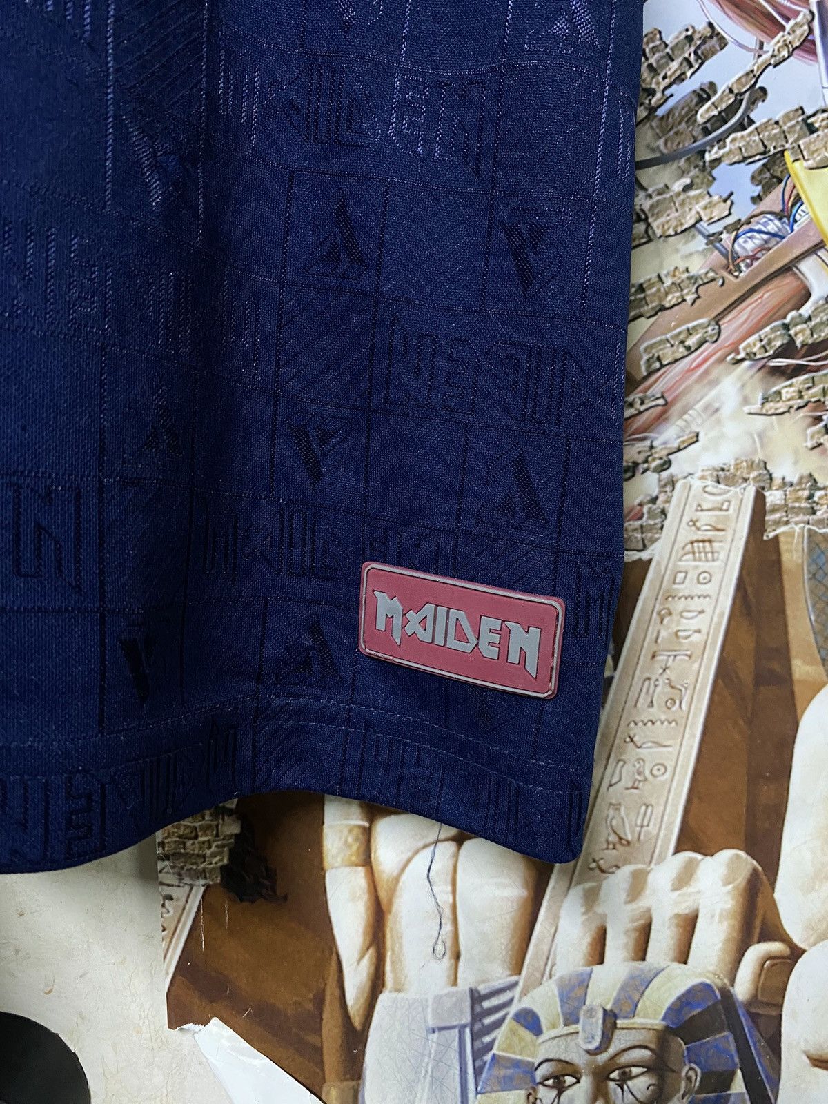Band Tees × Vintage 90’s Vintage Iron Maiden Band Jersey XLarge Size US XL / EU 56 / 4 - 5 Thumbnail