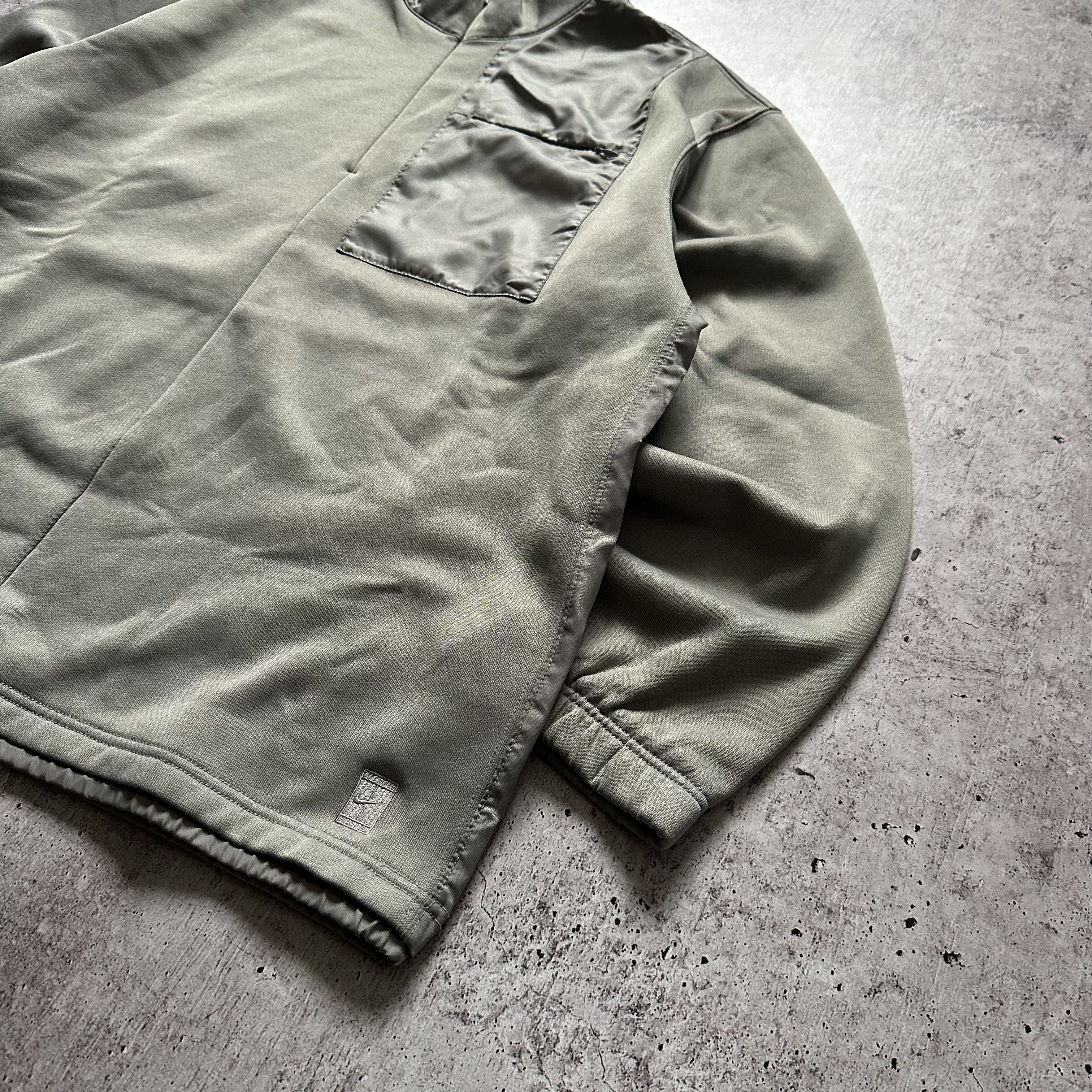 Nike Nike 1/3 Vintage Baggy Boxy Zip Sweatshirt Size US L / EU 52-54 / 3 - 2 Thumbnail