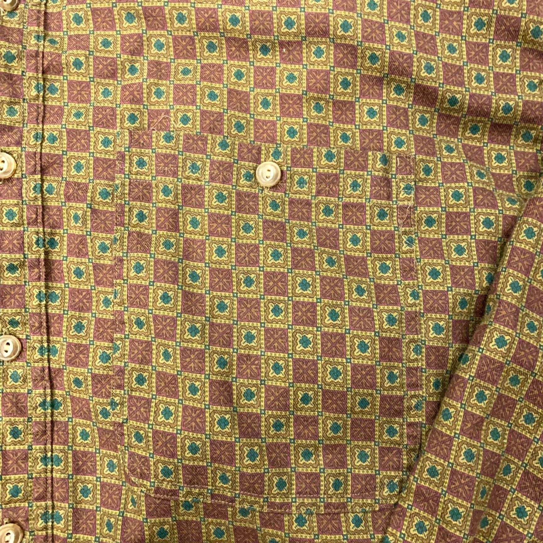 Ralph Lauren VTG Ralph Lauren Chaps Shirt Mens XL Brown Long Sleeve Made In USA 90s Size US XL / EU 56 / 4 - 2 Thumbnail