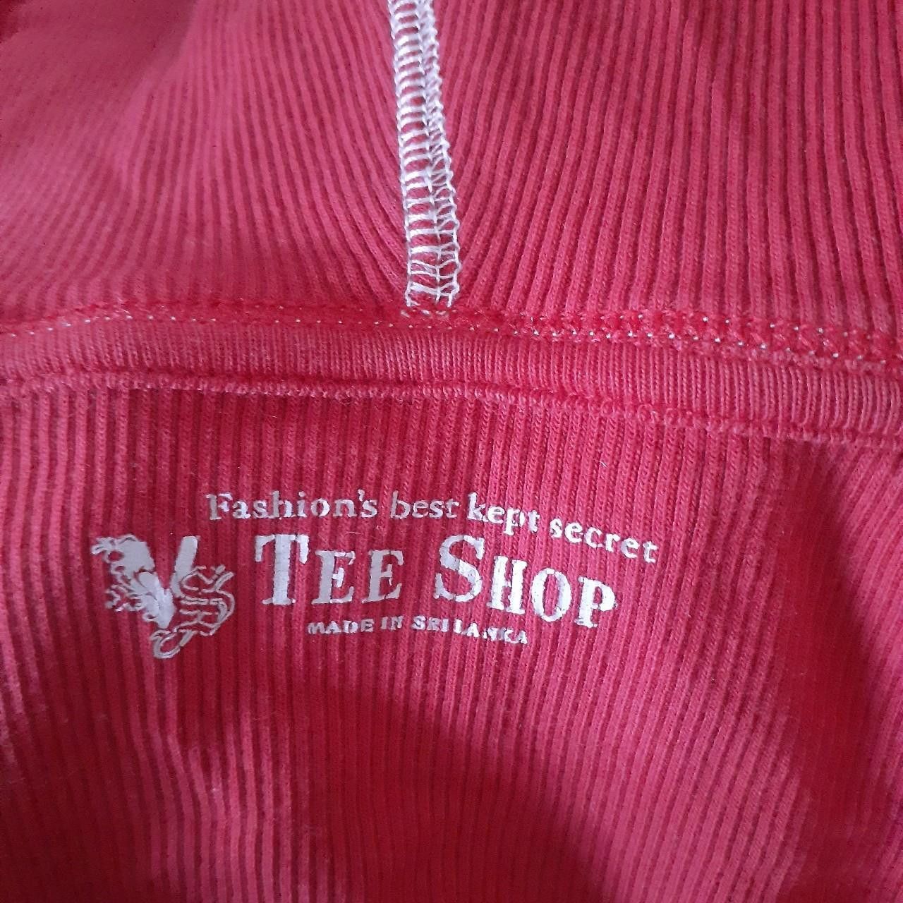 Victoria's Secret Victoria's Secret Tee Shop Red Hoodie Top size Large Size L / US 10 / IT 46 - 4 Thumbnail