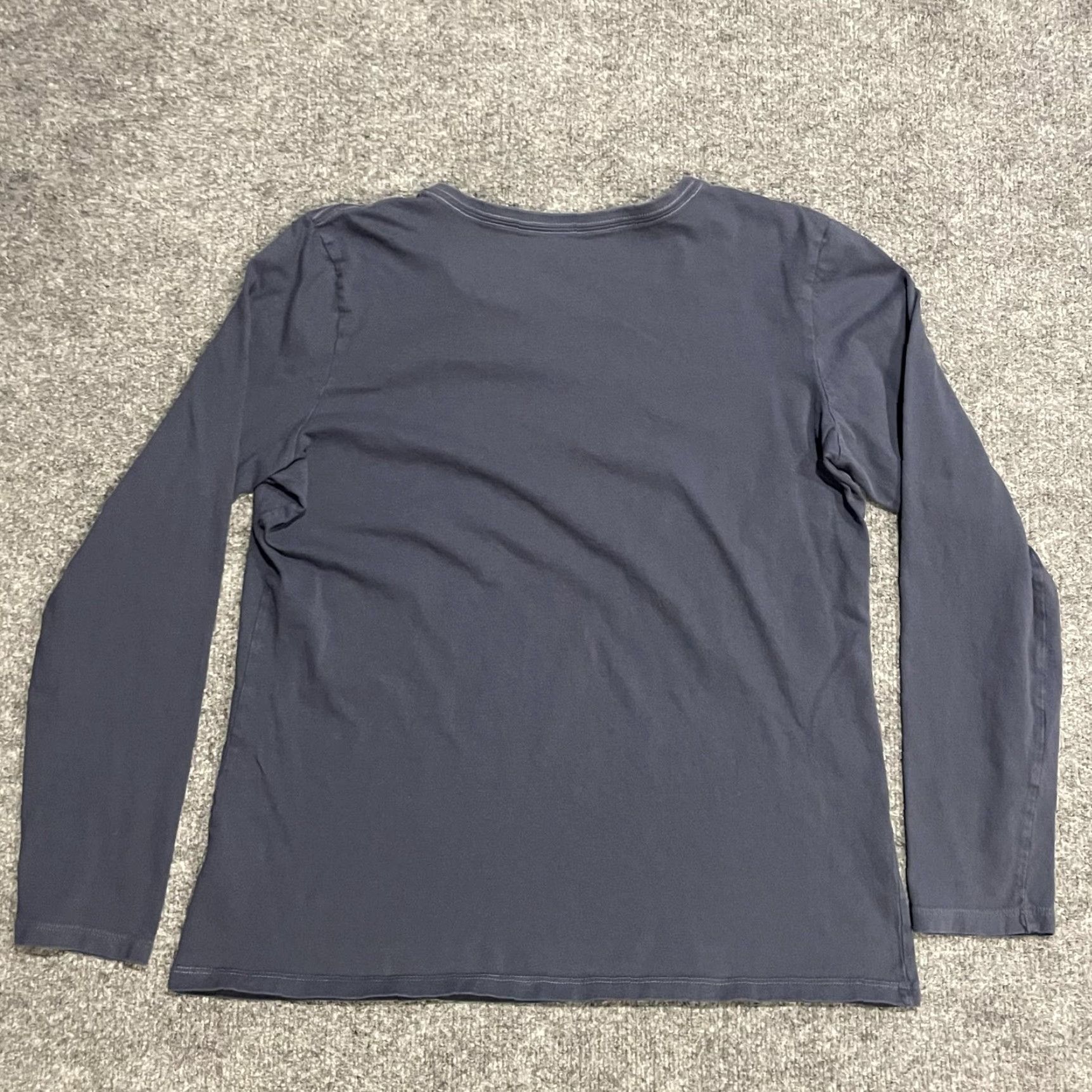Life is Good Life is Good Crusher Long Sleeve V-Neck Shirt Womens Large Blue Long Sleeve Ready Set Glow Size L / US 10 / IT 46 - 2 Thumbnail