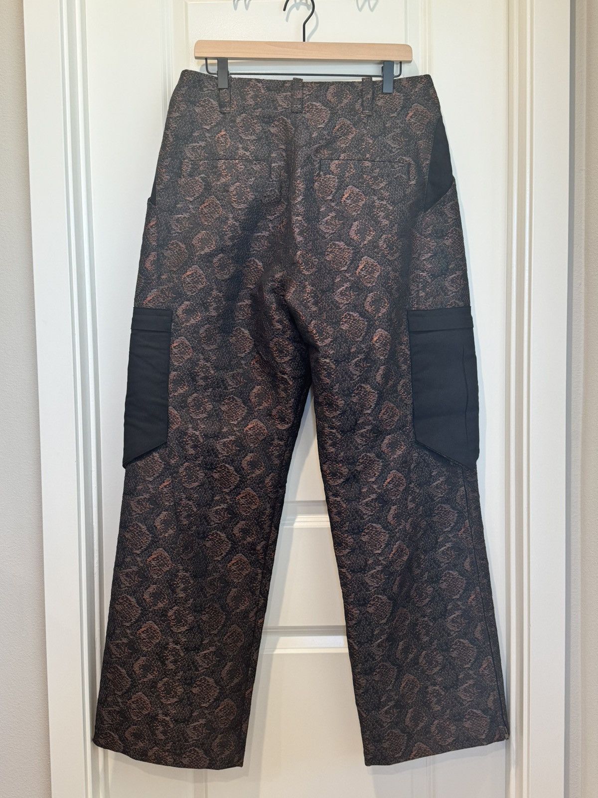 Kiko Kostadinov 09 snake bindra cargo pants Size US 34 / EU 50 - 3 Thumbnail