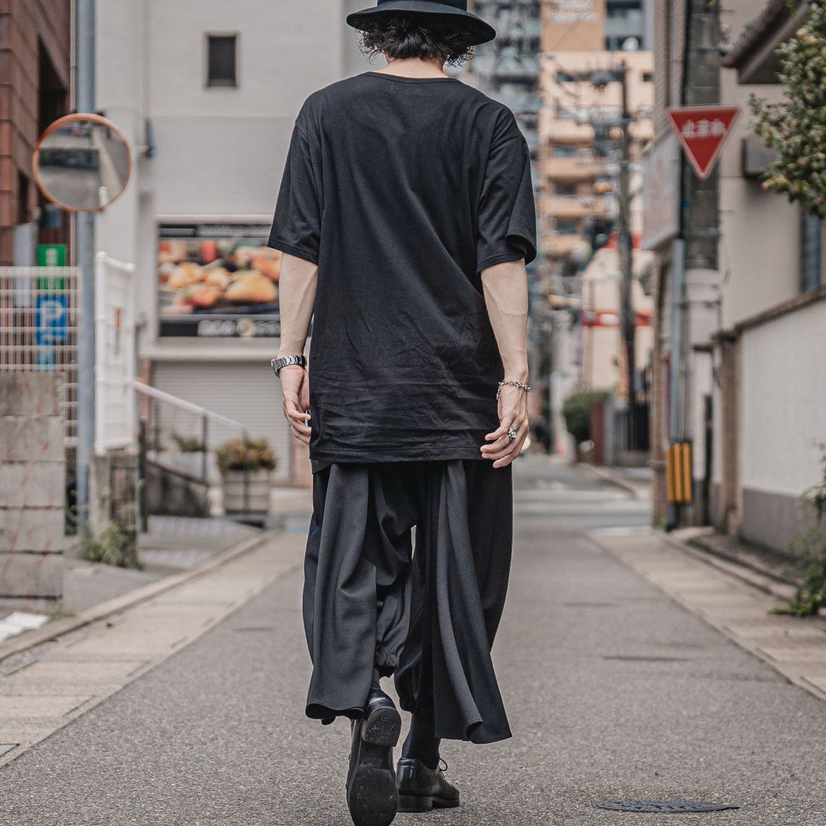 Yohji Yamamoto Pour Homme - CELLULOSE TWILL CROW PANTS