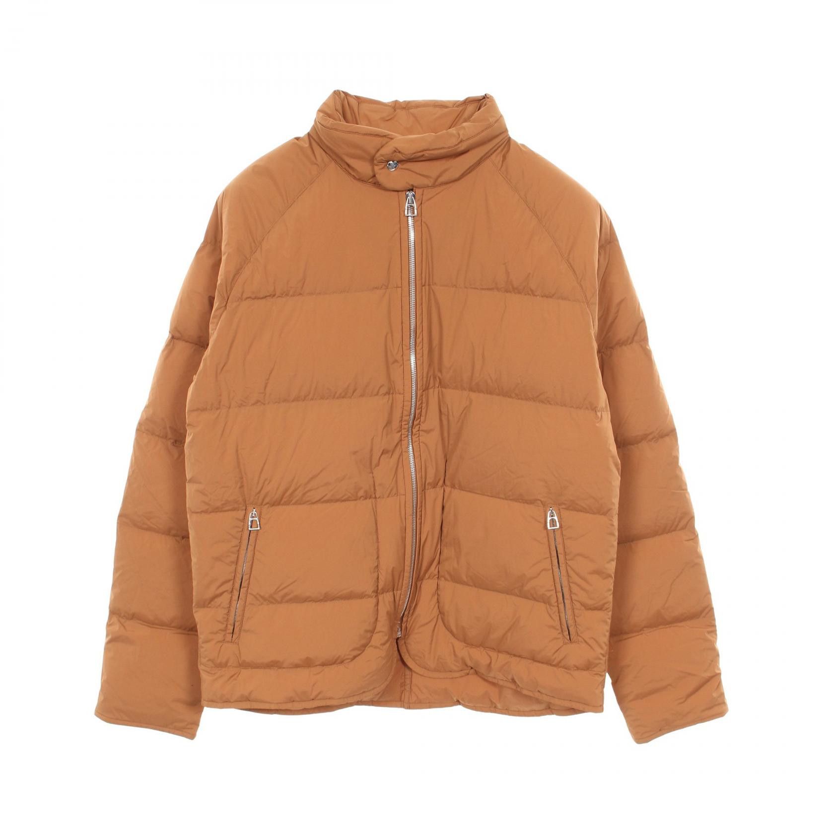 Hermes Hermes Hermes Seriel Button Nylon Down Jacket Textile Outerwear DUTY FREE for USA Size ONE SIZE - 1 Thumbnail