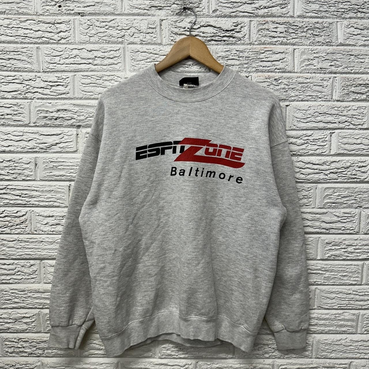 Vintage Vintage ESPN Zone Baltimore Sweatshirt Large Size US L / EU 52-54 / 3 - 1 Thumbnail