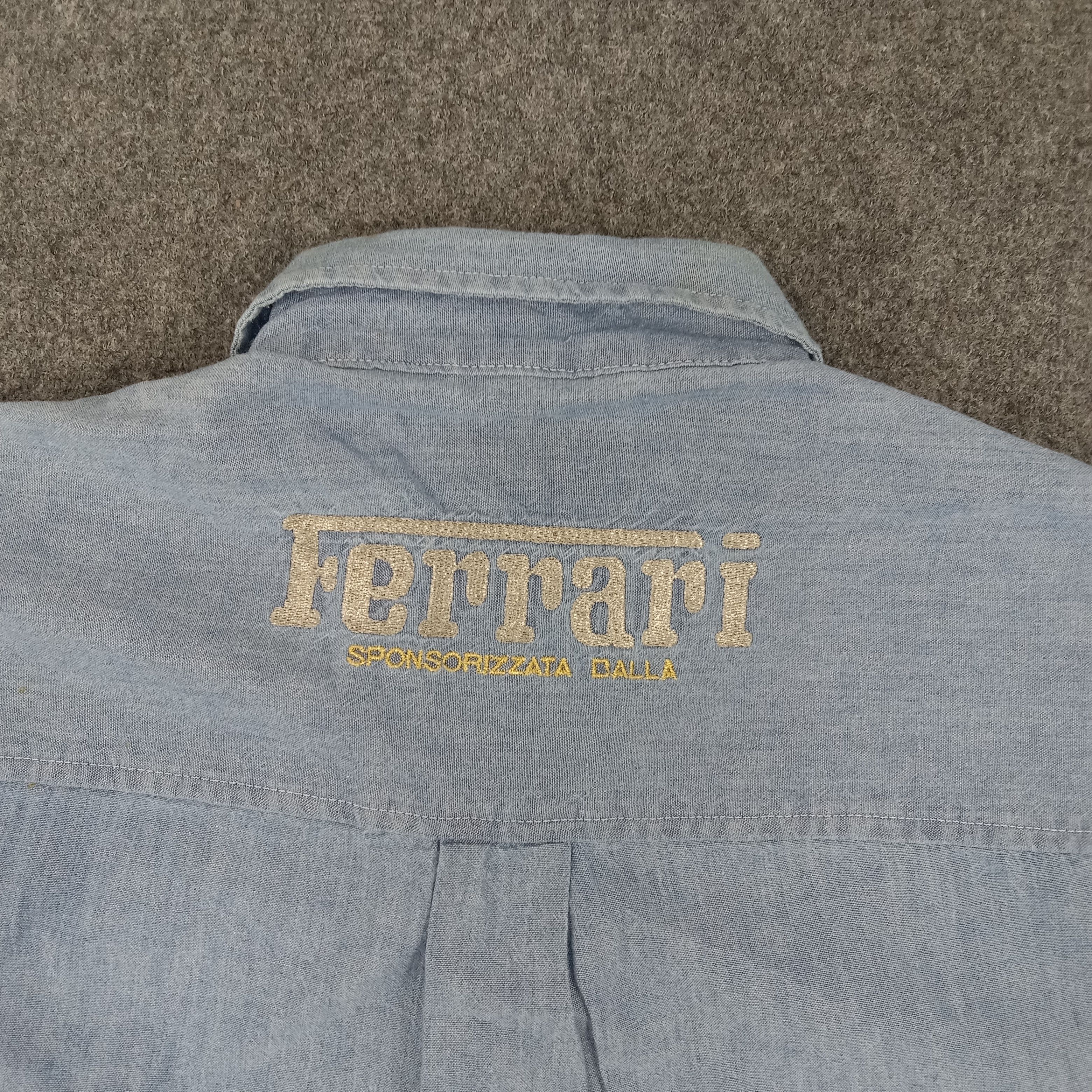 Ferrari × Vintage Ferrari Magneti Marelli Racing F1 Shirt Button Up Size US XL / EU 56 / 4 - 6 Thumbnail