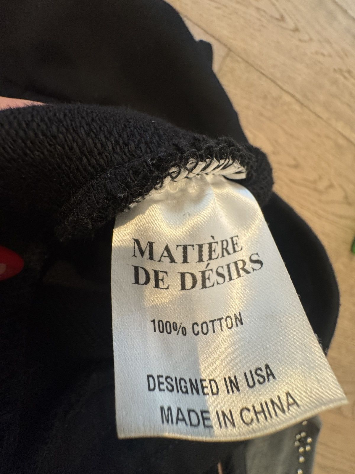 Other Matiere De Desirs Rockstar Studded Sweatpants Black Grey Size US 36 / EU 52 - 11 Thumbnail