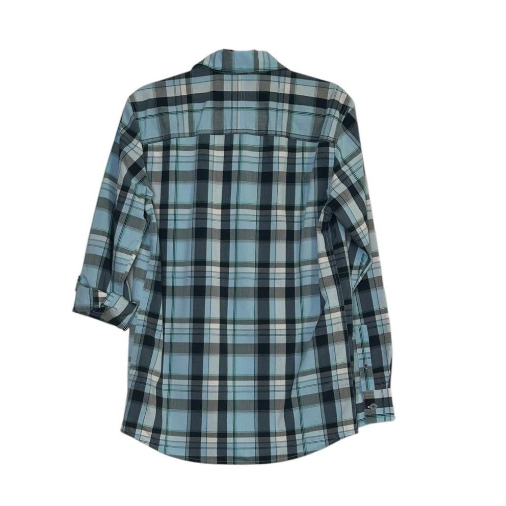 Wrangler Wrangler Blue Plaid ATG Utility Regular Fit Shirt size S Size US S / EU 44-46 / 1 - 6 Thumbnail
