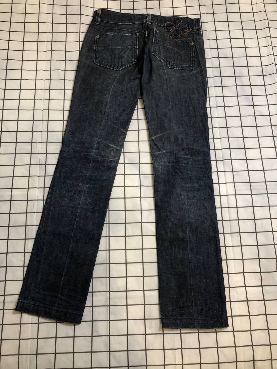 Miss Sixty Miss Sixty High Binky Slim Straight Leg Jeans Size 28" / US 6 / IT 42 - 24 Thumbnail