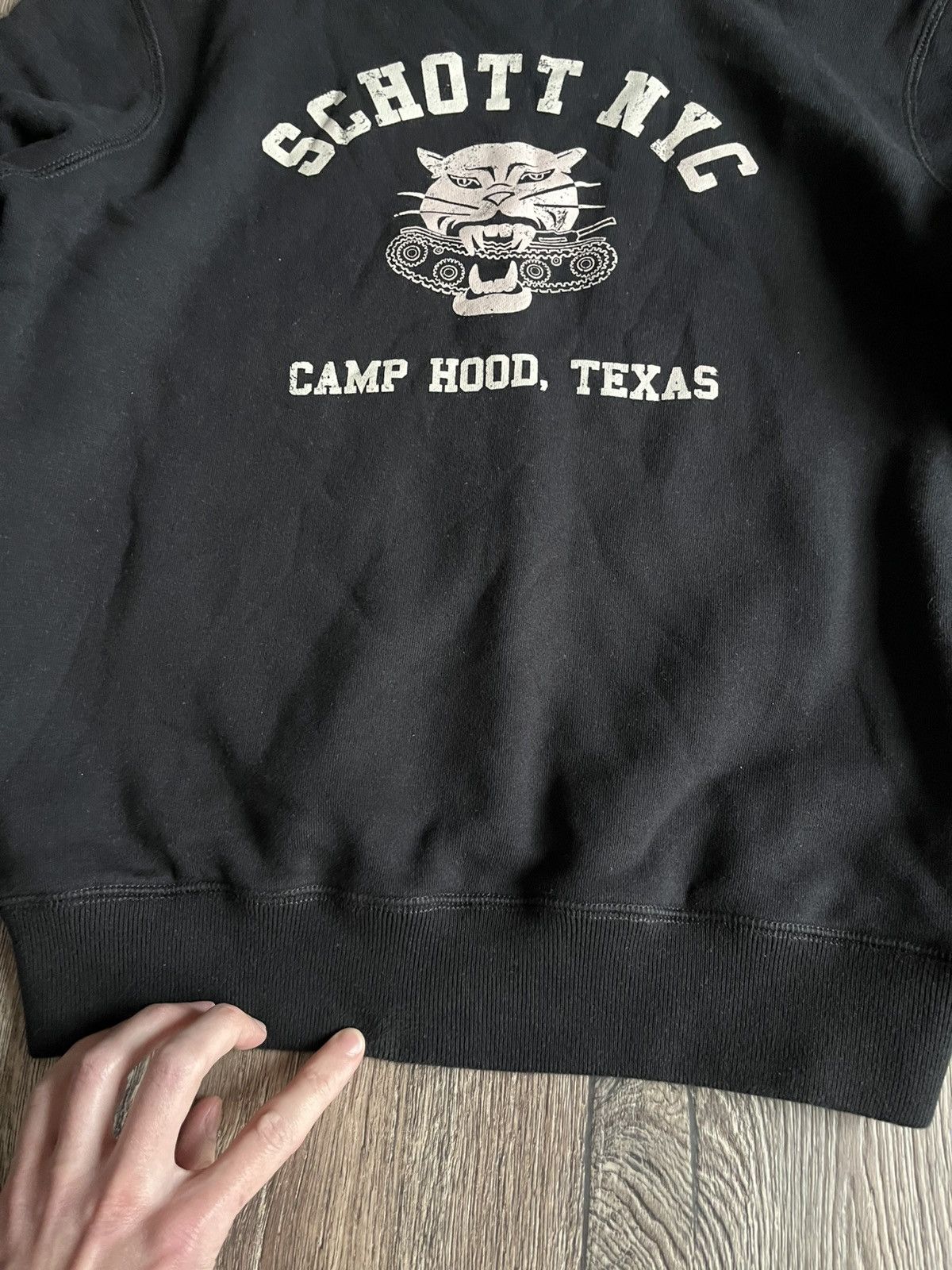 Schott Vintage Schott NYC Logo Sweatshirt Size S Size US S / EU 44-46 / 1 - 6 Thumbnail