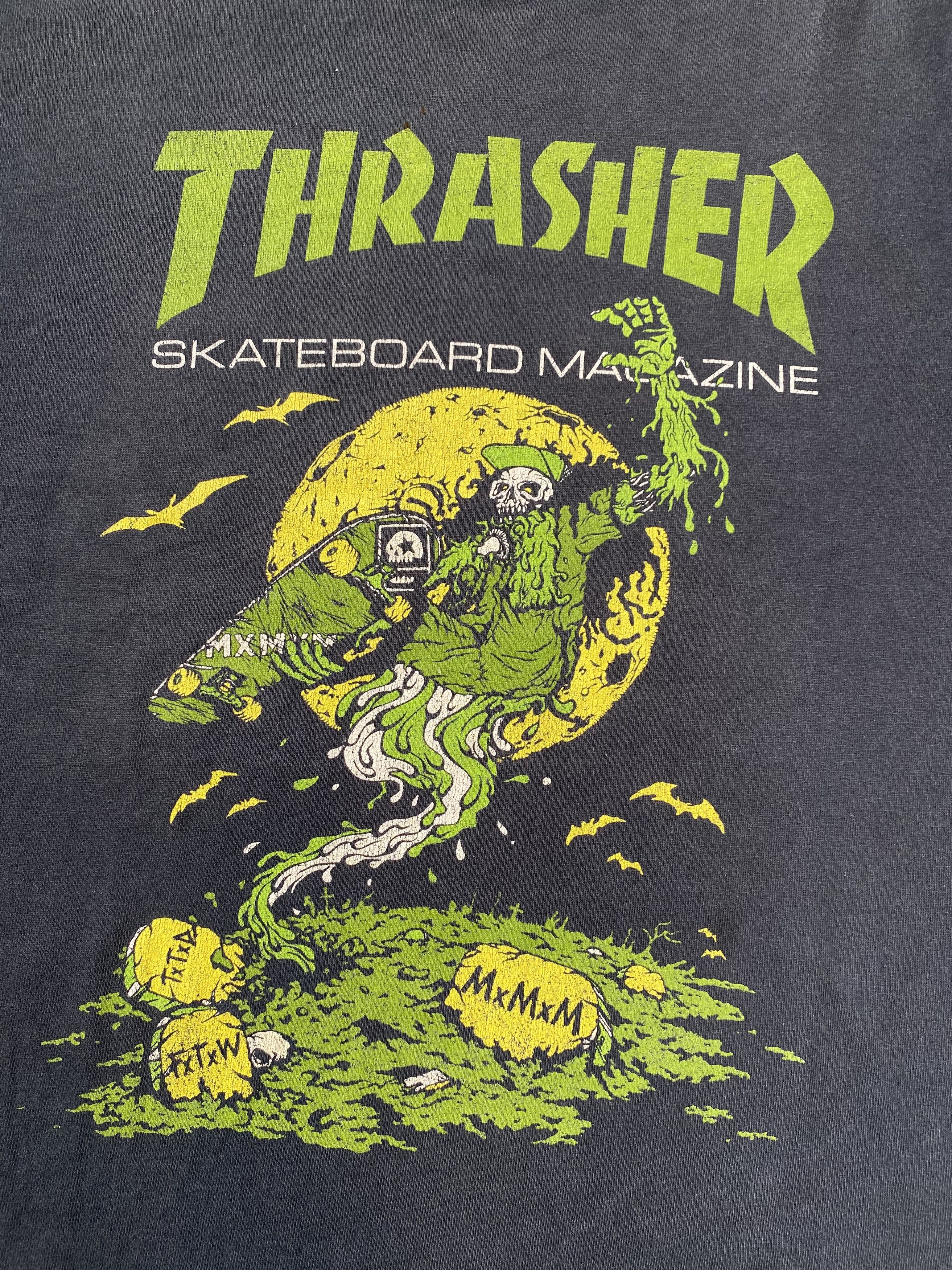 Thrasher Vintage Thrasher Skate Skull Surf Size US XL / EU 56 / 4 - 4 Thumbnail