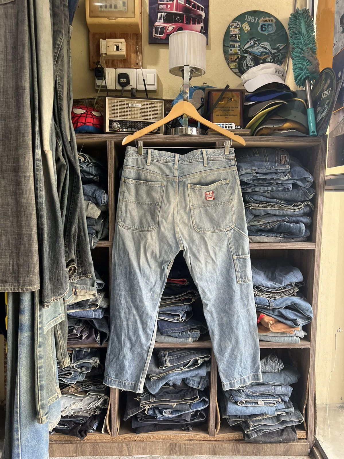 Japanese Brand 🔥Rare RCWB & Co Distressed Denim Size US 32 / EU 48 - 2 Thumbnail