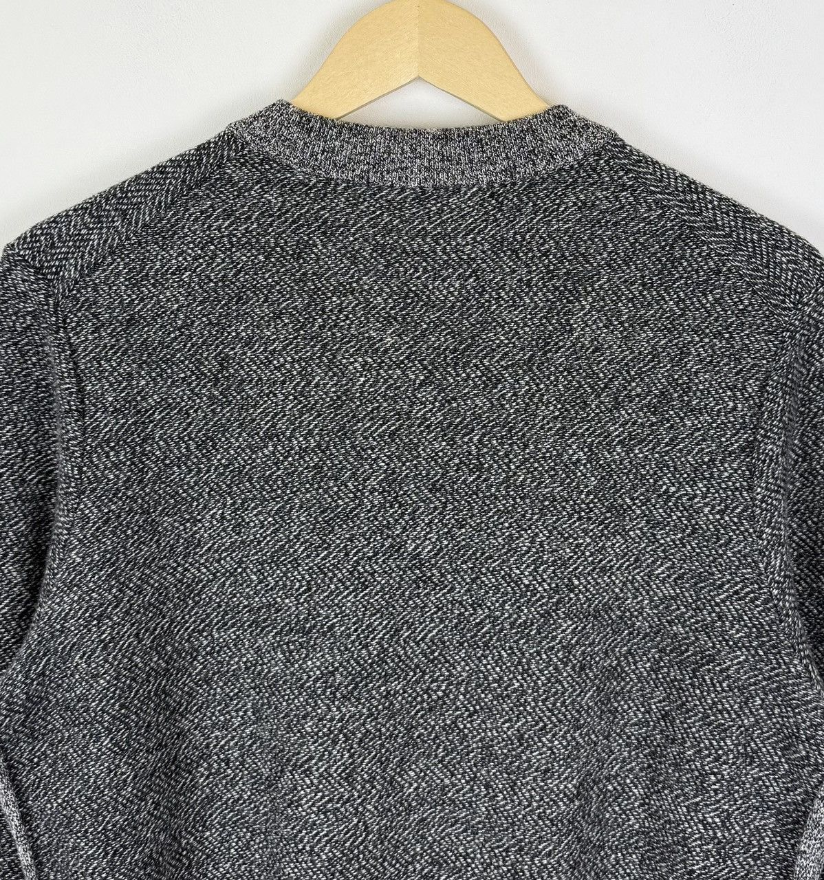 Hugo Boss Hugo Boss Wool Crew Neck Jumper Sweater Gray Long Sleeve Top Size US M / EU 48-50 / 2 - 6 Thumbnail