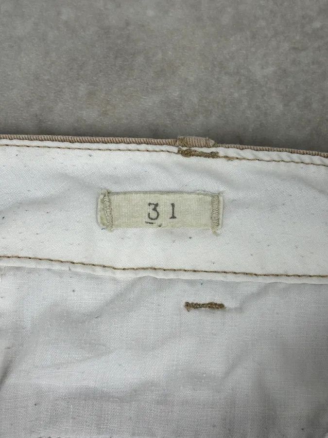 Polo Ralph Lauren 2010s Ralph Lauren Beige American Flag Distressed Shorts Size US 32 / EU 48 - 12 Thumbnail