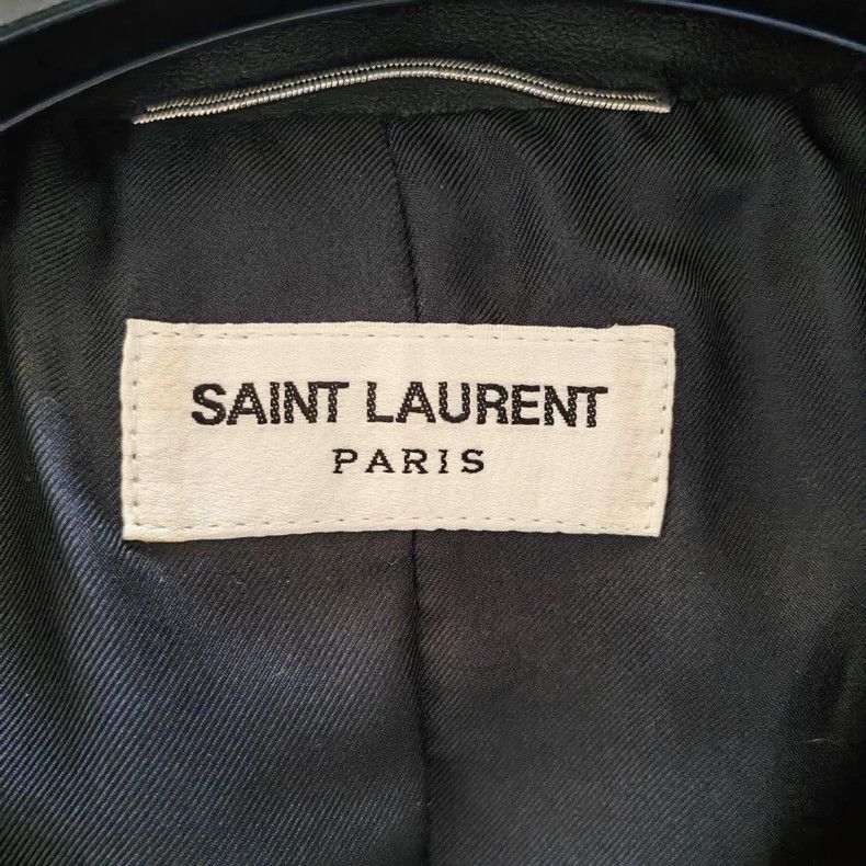 Saint Laurent Paris Saint Laurent Paris 13fw fringed leather jacket-2506 Size US M / EU 48-50 / 2 - 4 Thumbnail